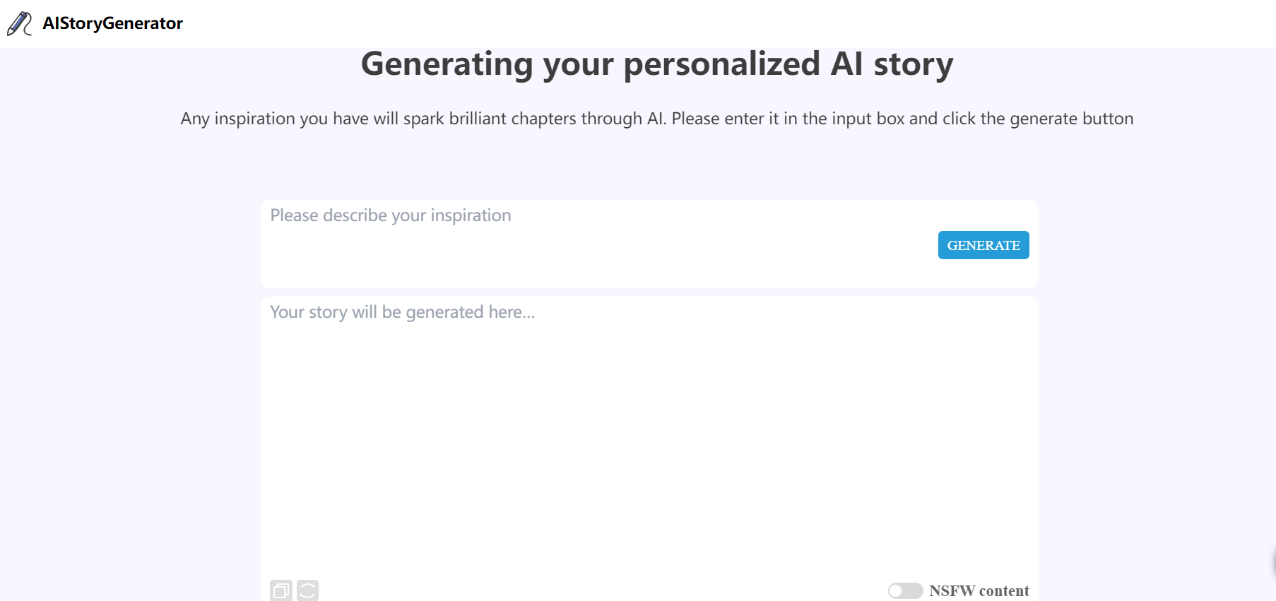 free ai story generator-aistorygenerator