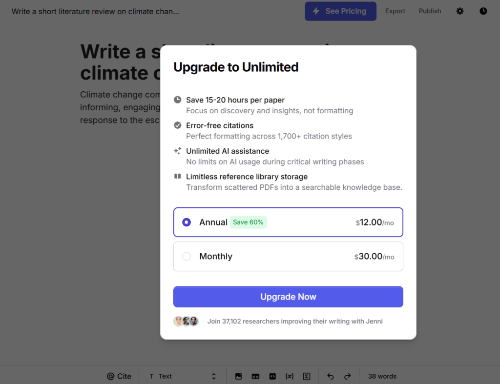 Jenni AI Pricing: Is It Worth the Subscription