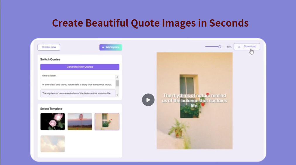 One-Click Quote Generation