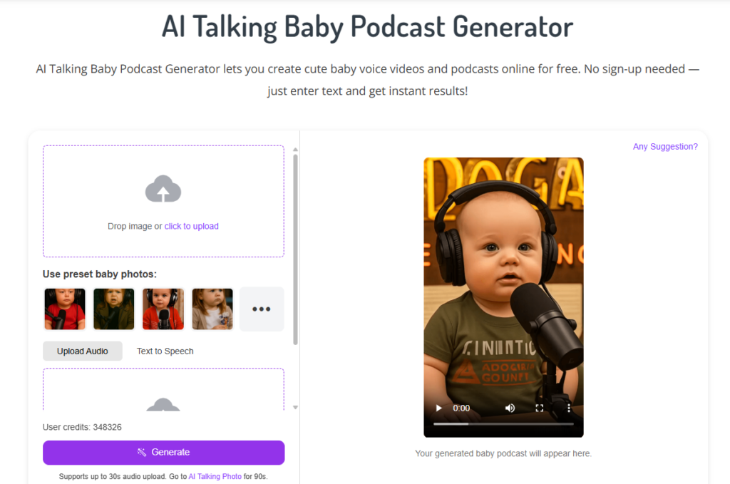 VideoTube baby podcast