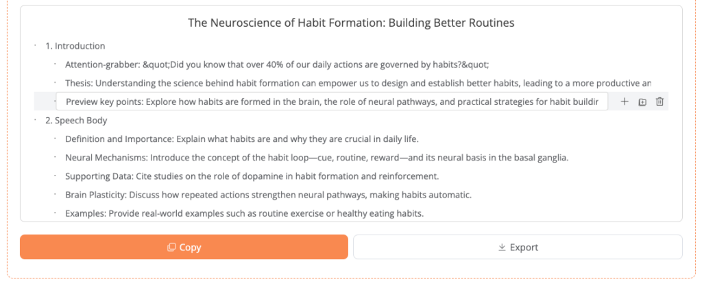 4、Optimize the balance between main points