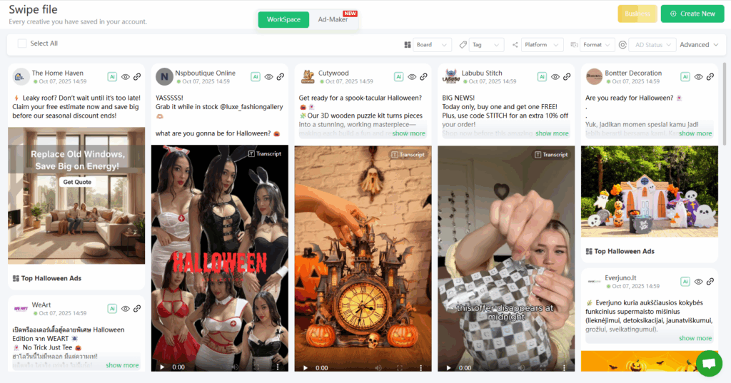 Denote Ad Discovery & Competitor Analysis