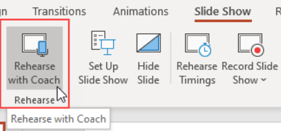 PowerPoint Presenter Coach