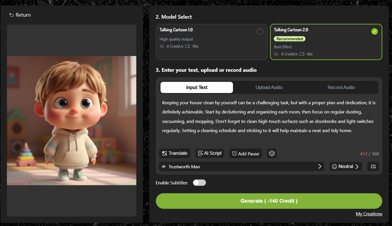 How to Create 3D Cartoon Videos with Free AI in Minutes
