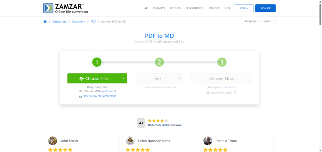 Zamzar – Quick Online Format Swapping