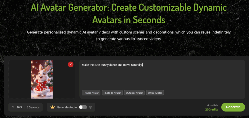 step to create 3D cartoon videos