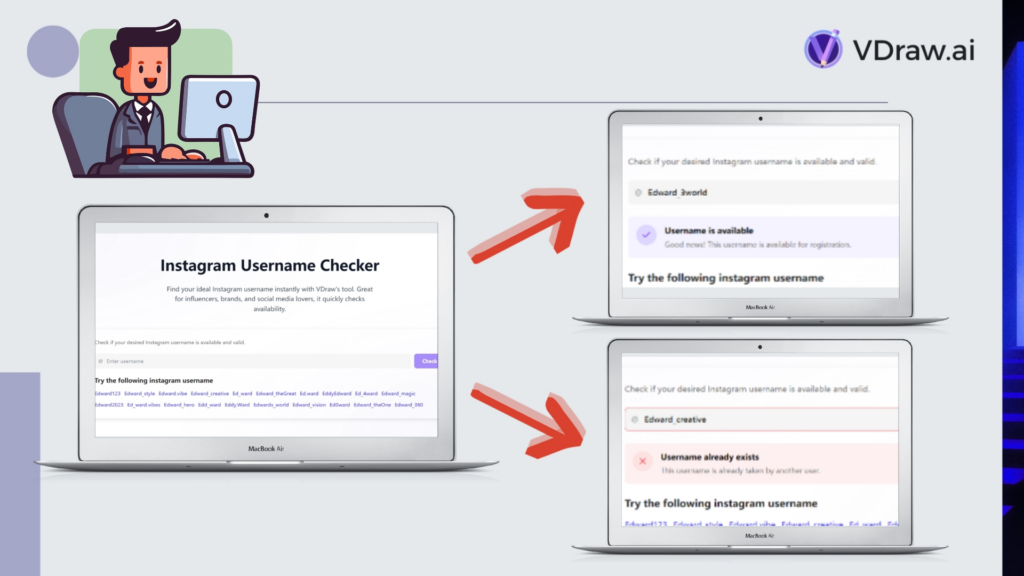 How to Use a Free Instagram Username Availability Checker Like VDraw