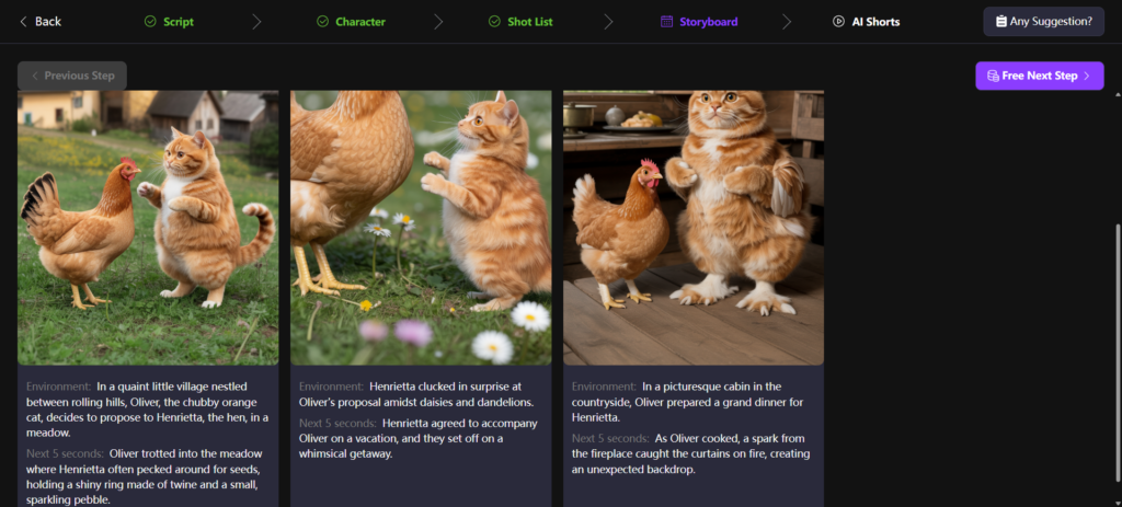 AI in Animation Storyboard