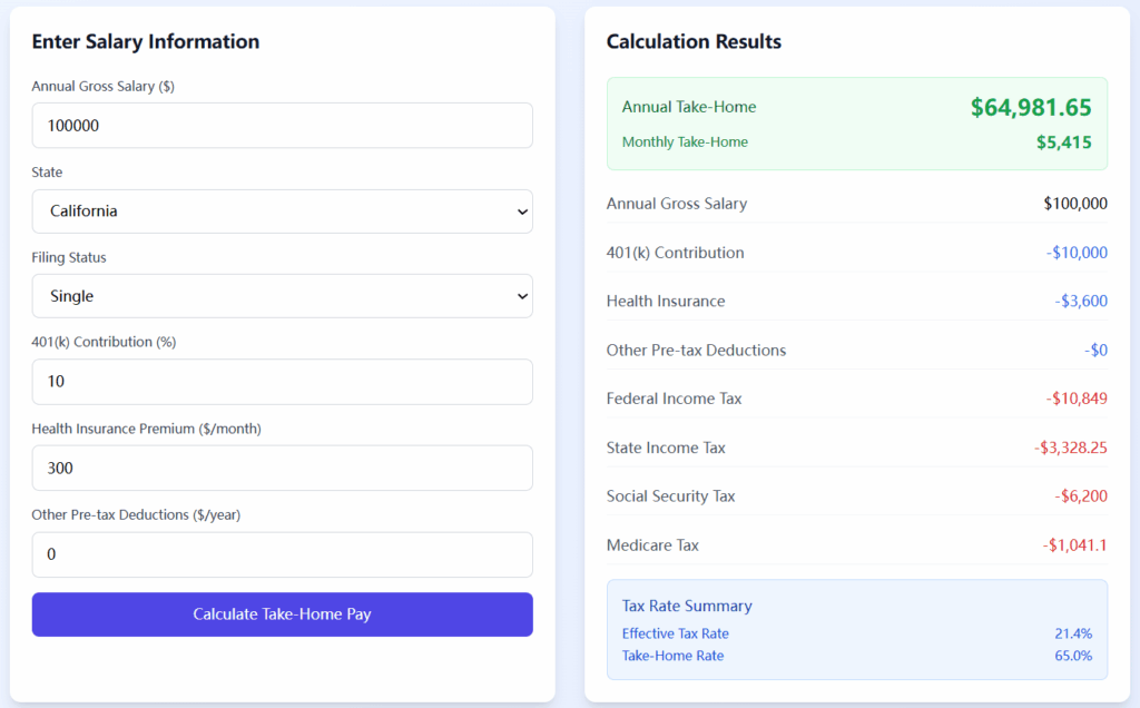 salary calculator.ai 