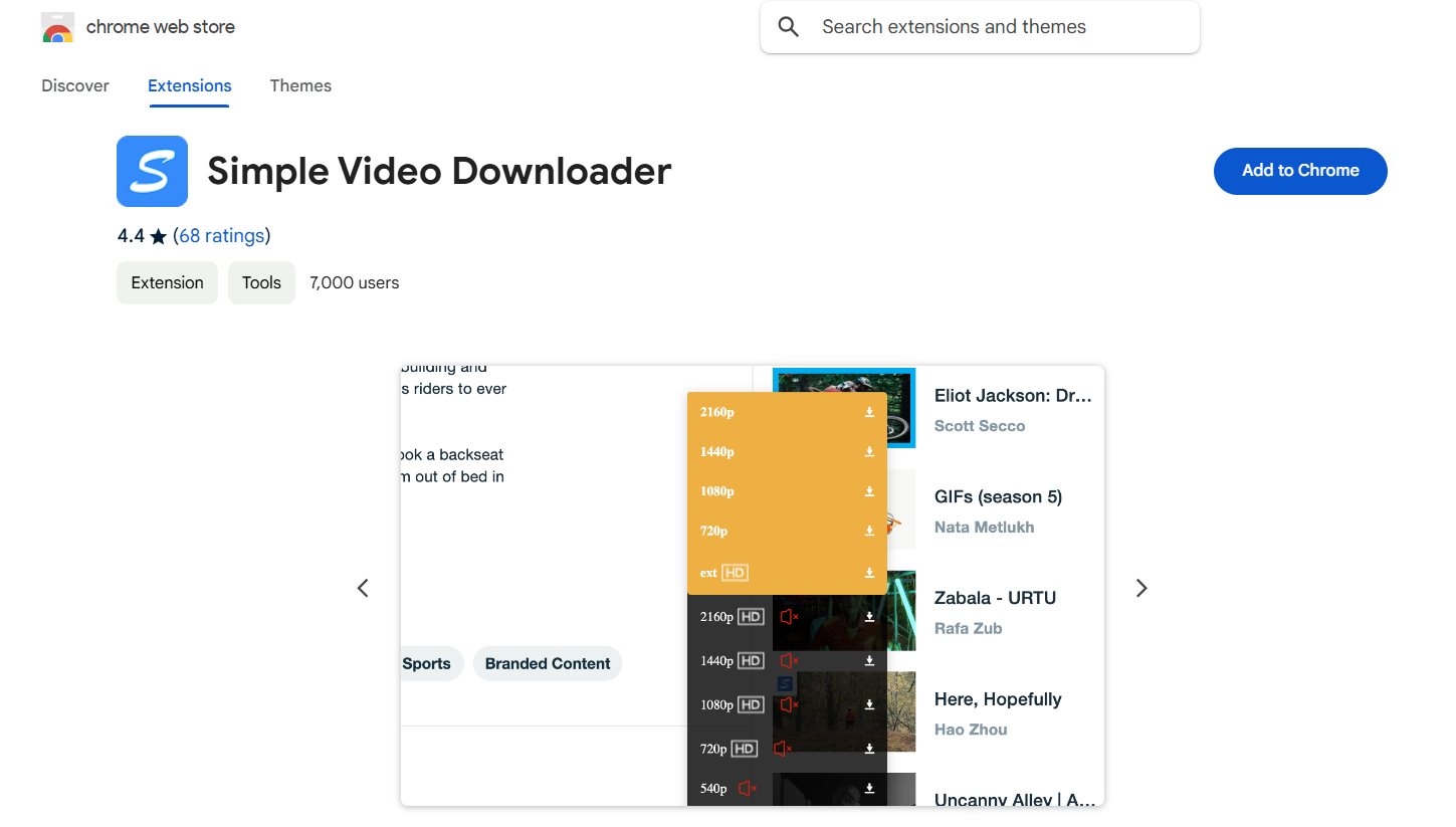 Simple Vimeo Downloader