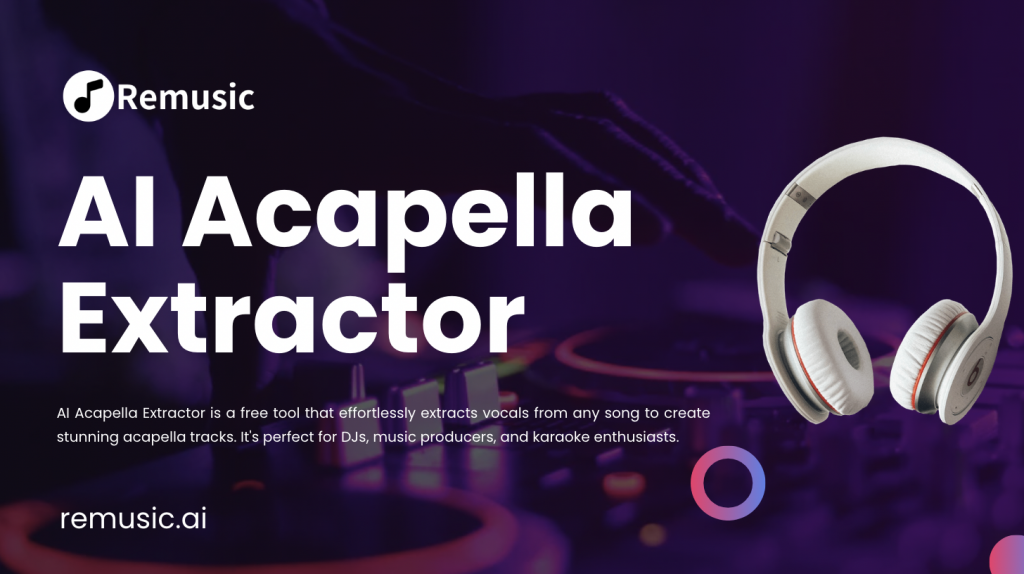 AI Acapella Extractor - Remusic