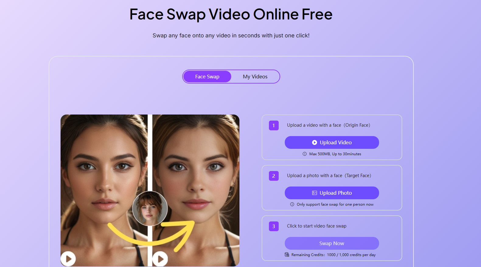 the 5 best free video face swap tools-faceswapvideo