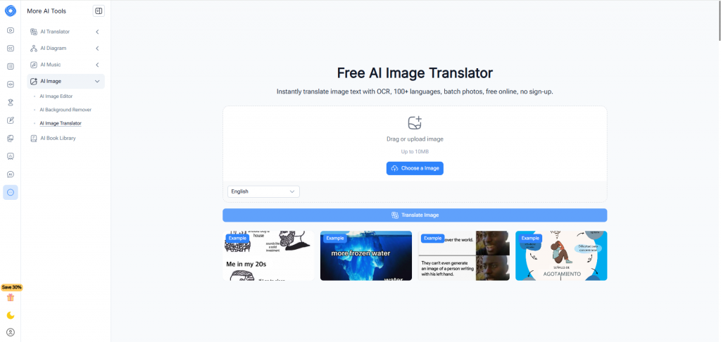 What is AI Image Translator with NoteGPT