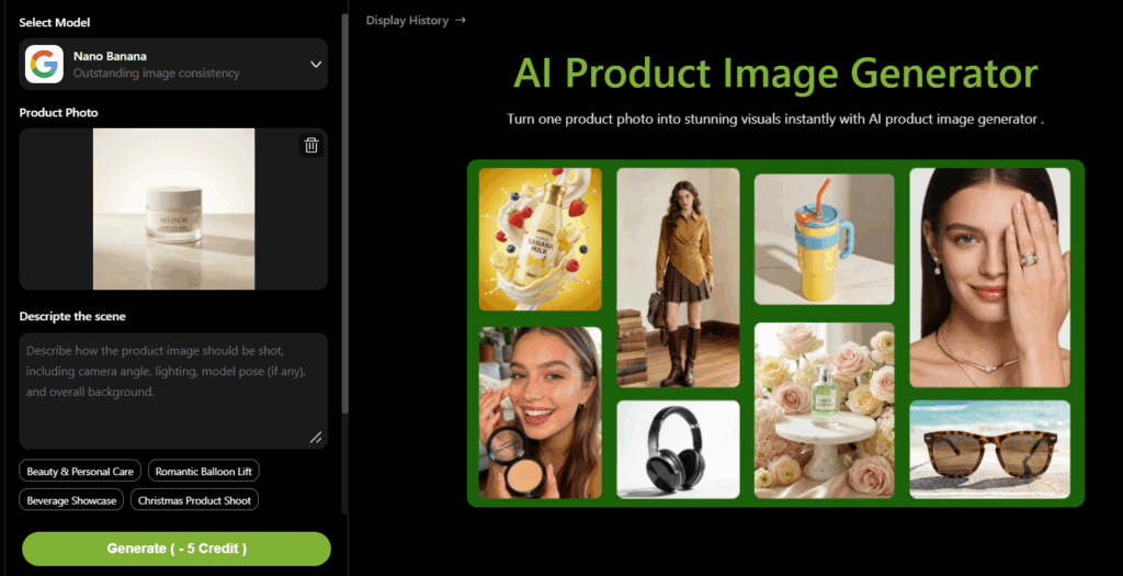 ai product photo generator