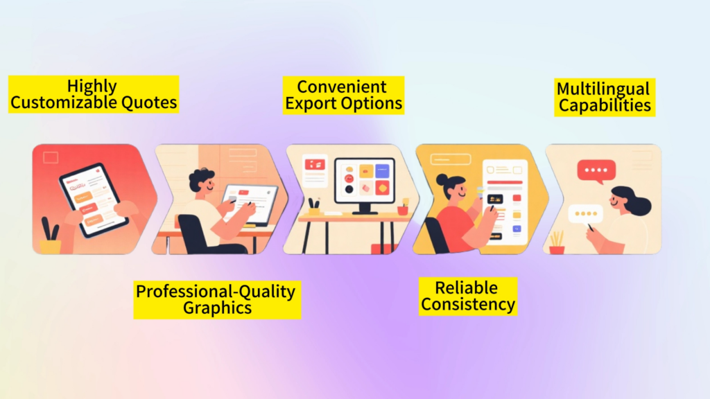 Advantages of VDraw AI Quote Generator