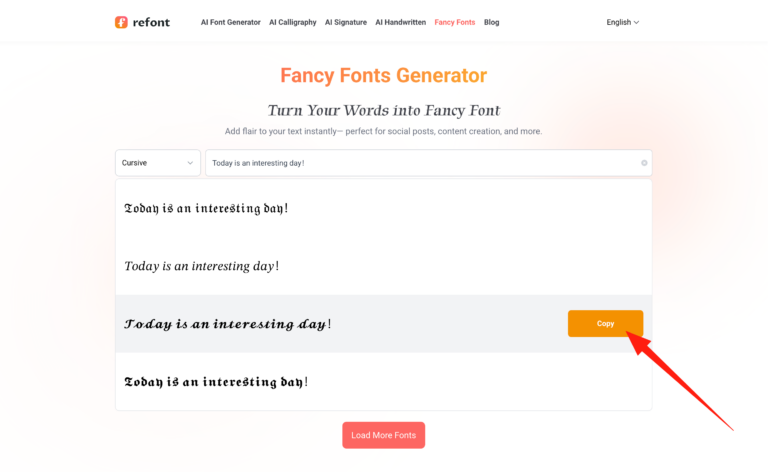 Aesthetic Fonts Generator | Copy & Paste Stylish Fonts for Instagram ...
