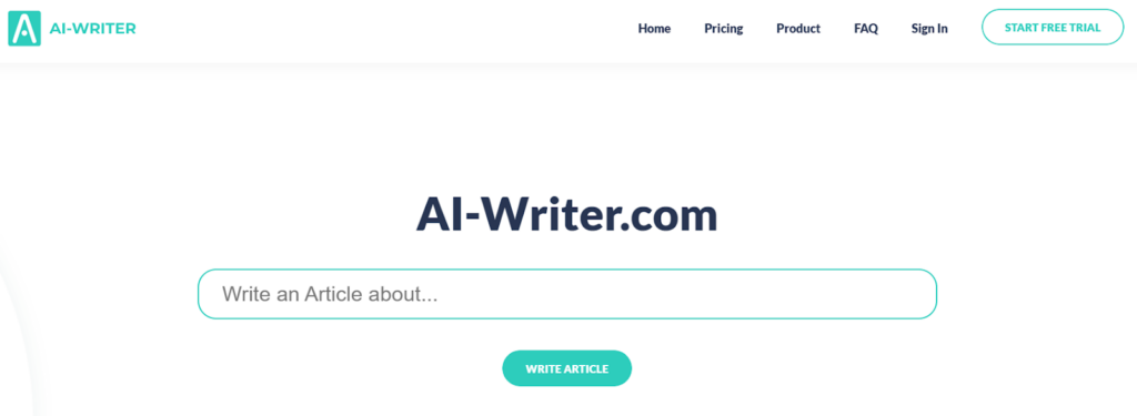 AI writer