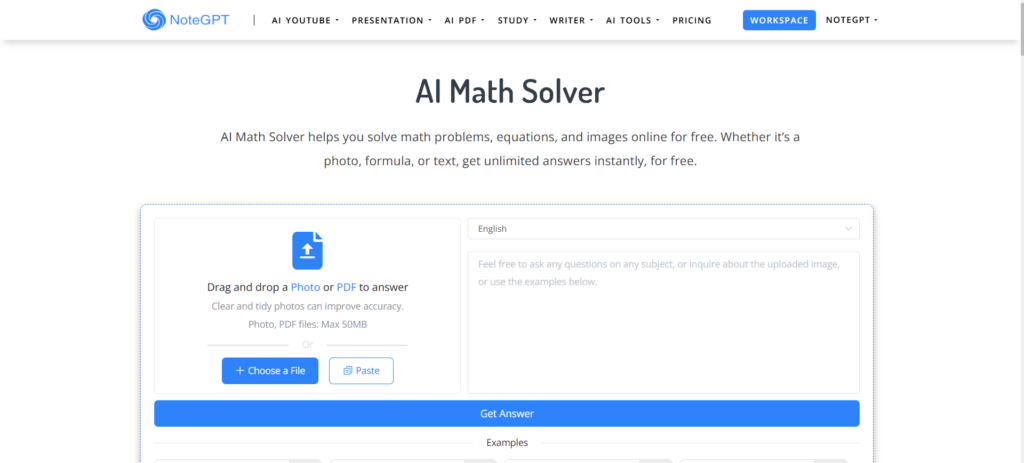 AI Math Solver:Best Alternative to Gauth