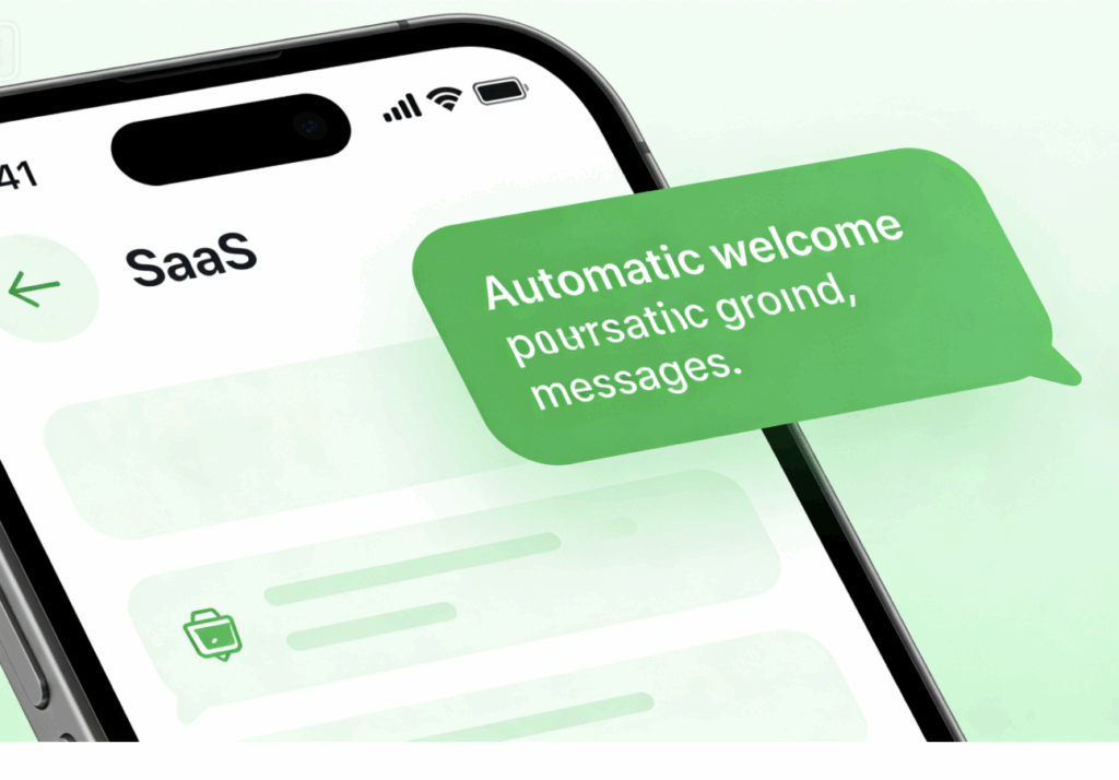 How to Welcome Customers Automatically and Professionally