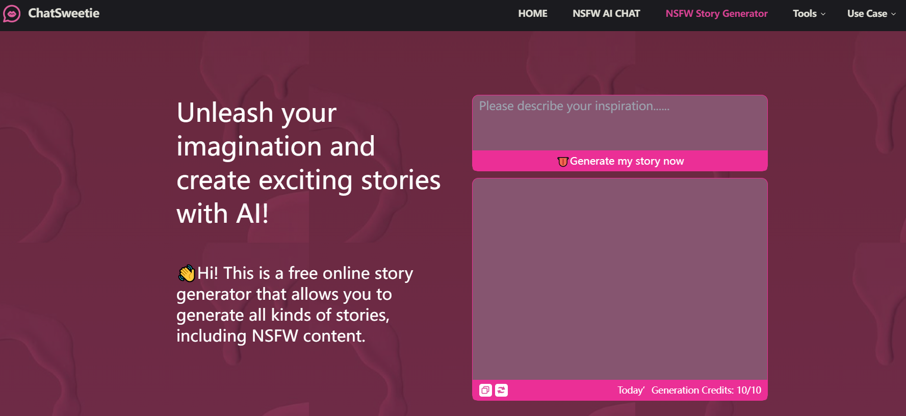 NSFW Story Generator-chatsweetie