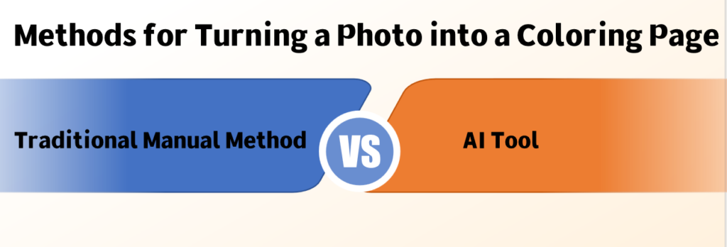 Methods to Turn an Image into a Coloring Page