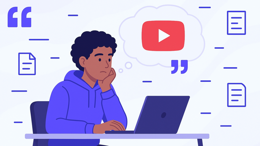 Common Issues People Face in How to Cite YouTube Videos