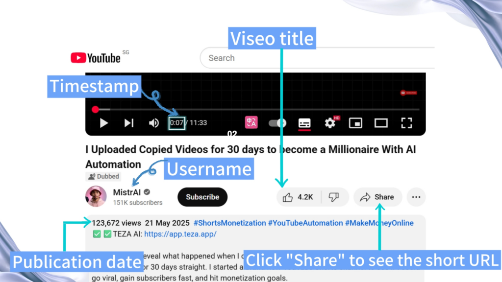 How to cite a youtube video?