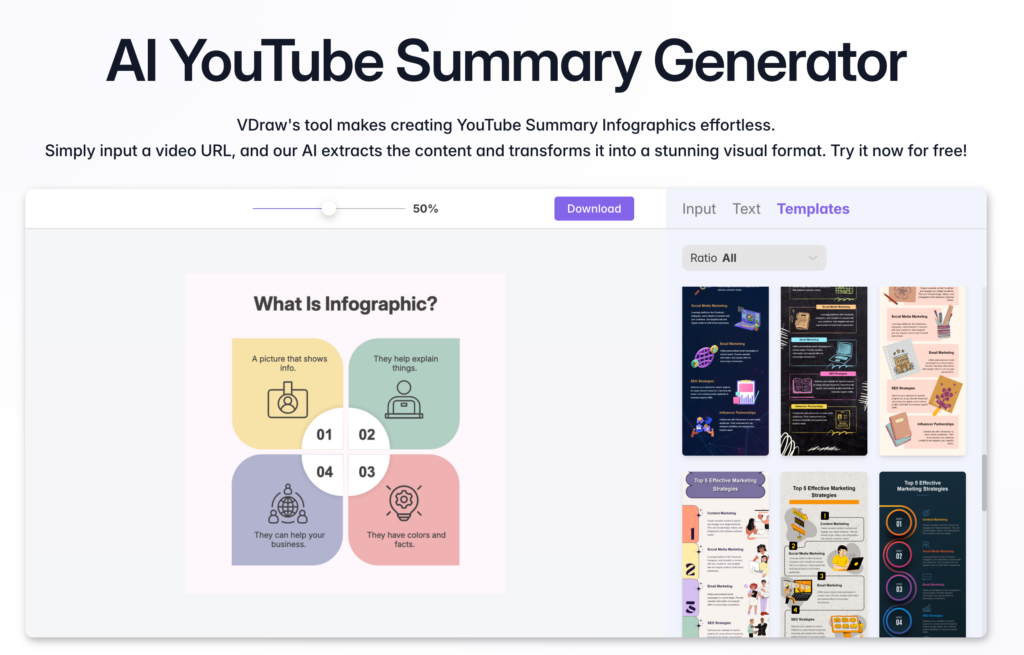 One standout solution is VDraw's AI YouTube Summary Generator - VDraw