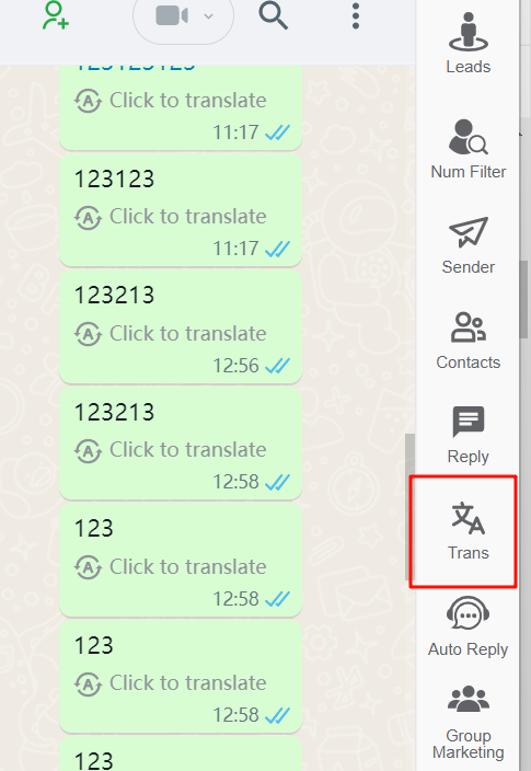 How to Use WADesk's Translation Feature