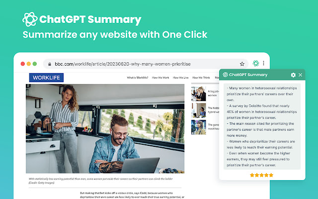 ChatGPT Summary for Chrome - OpenAI