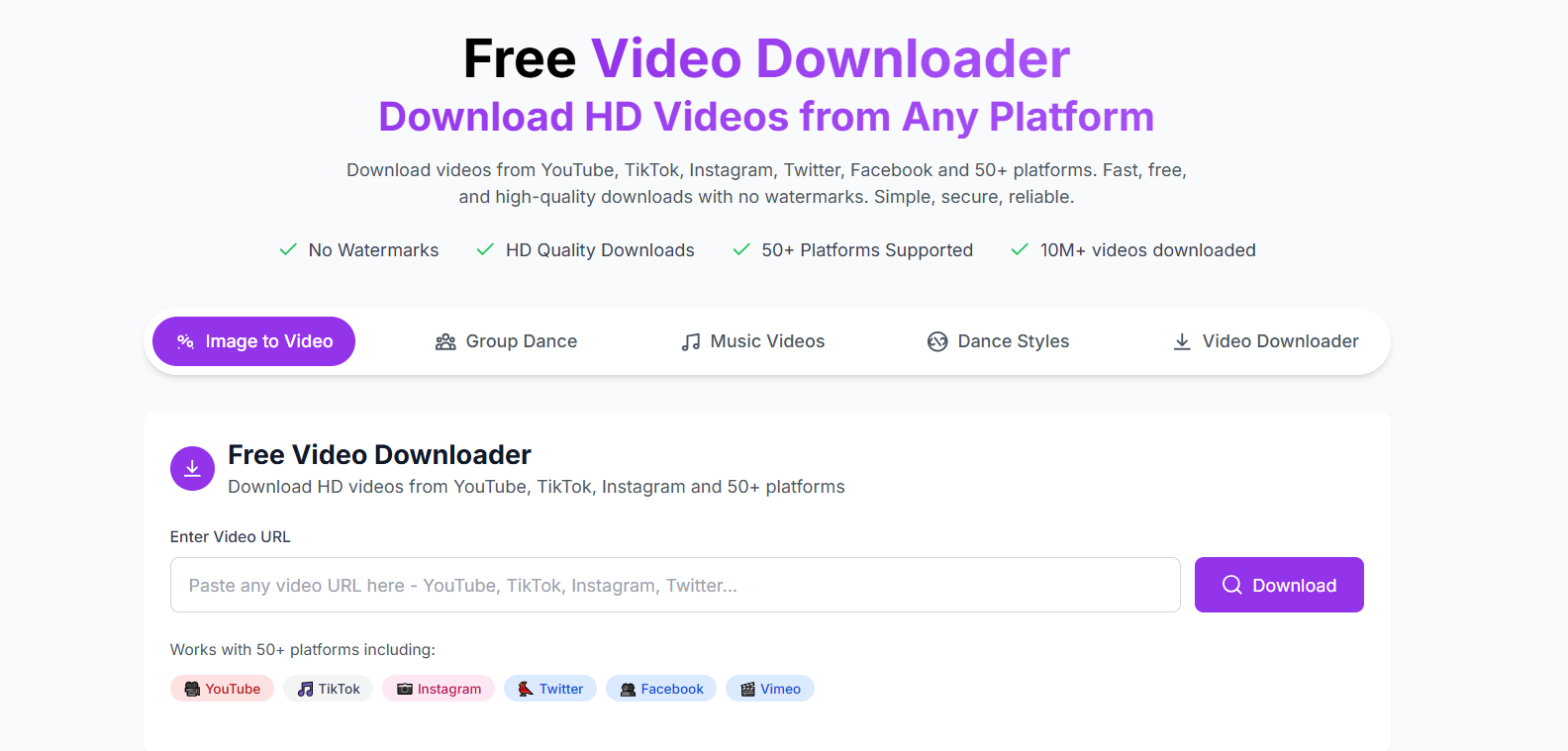 Free Video Downloader - AISaver