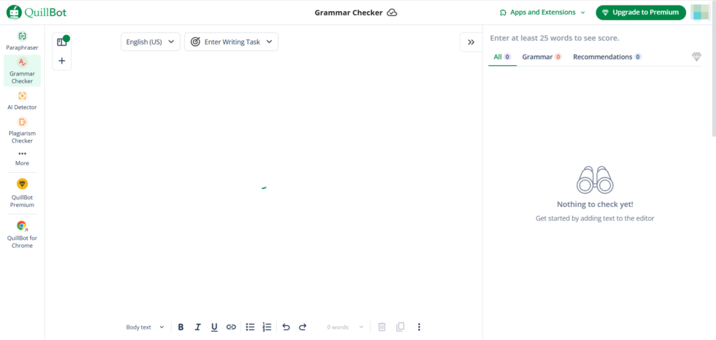 Quillbot – Best for Paraphrasing + Grammar