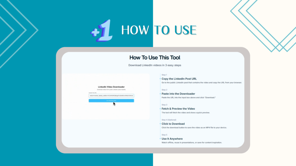 How To This Tool