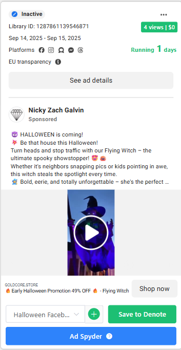 Halloween-Themed Product Launches