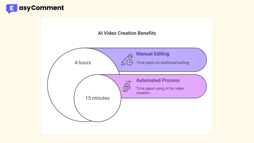 AI Video Creation Benifits - EasyComment