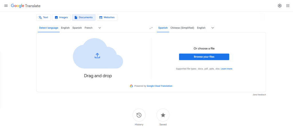 Google Translate PDF Tool – Quick & Free, Limited Formatting