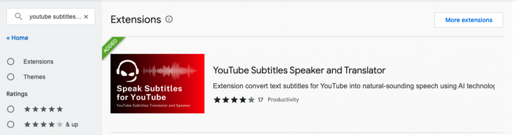 YouTube Subtitles Speaker and Translator Chrome Extension - NoteGPT