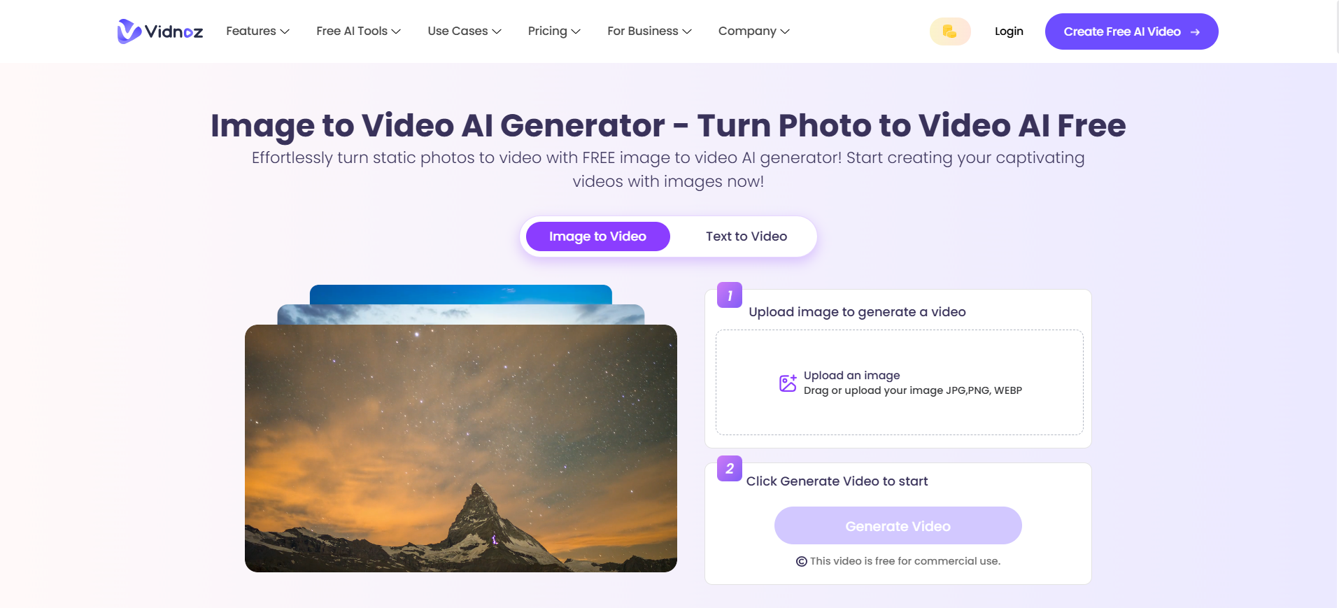 Vidnoz: Perfect for High-Quality Social Media Content