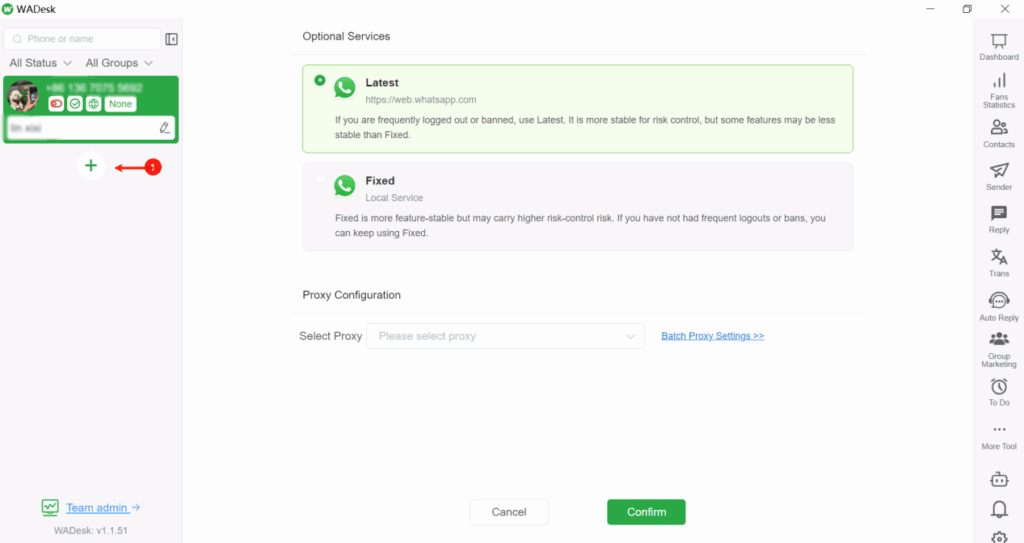 Create an Isolated Environment in WADesk