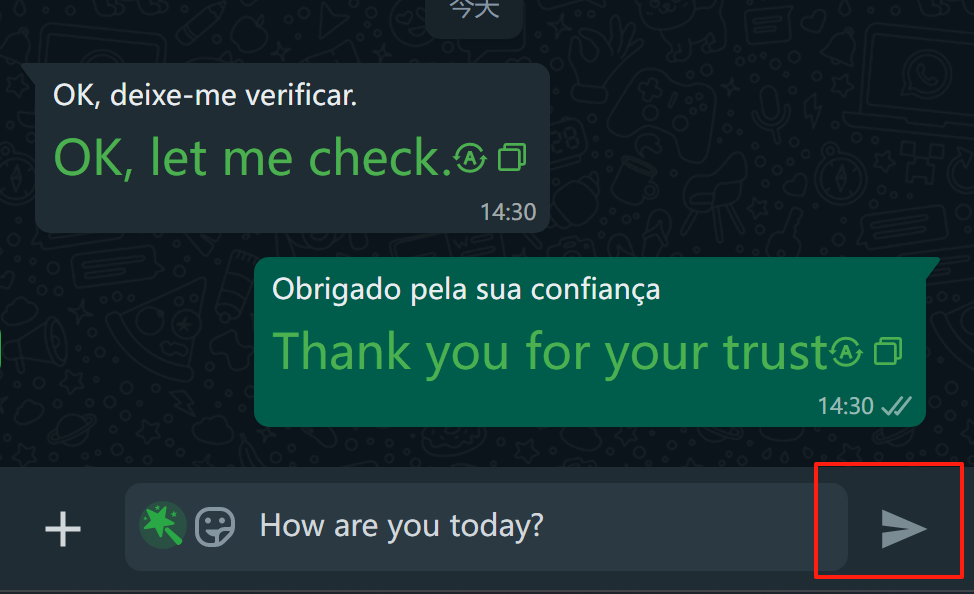 wadesk real-time tanslation