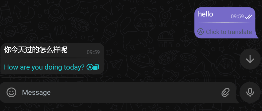 TGDesk Telegram CRM Auto Translation Dashboard