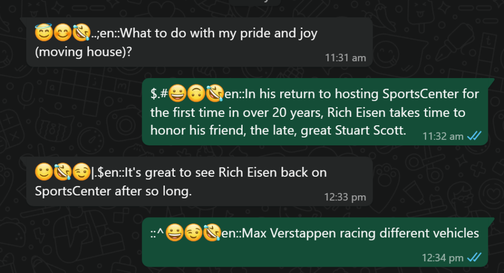 WADesk AI commute chat