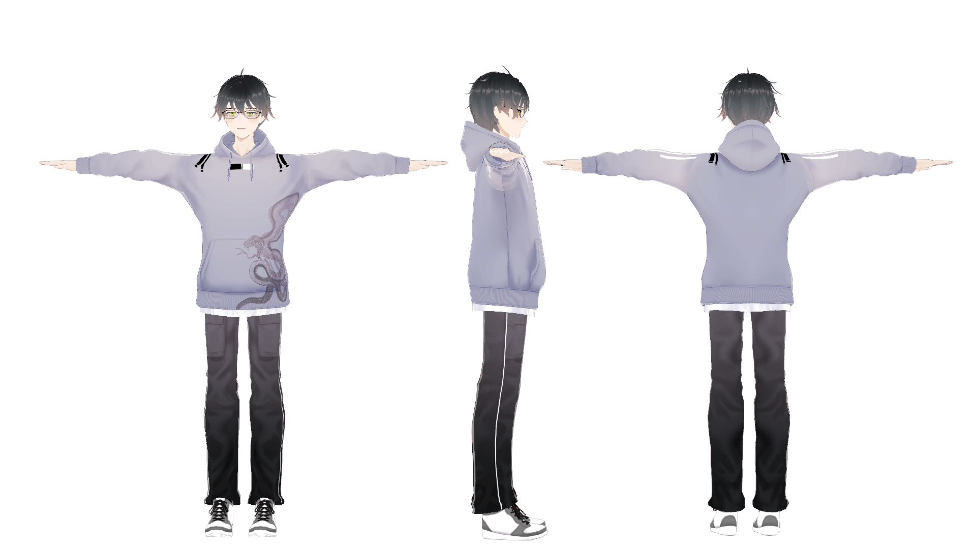 Vtuber Model Display - Aaron