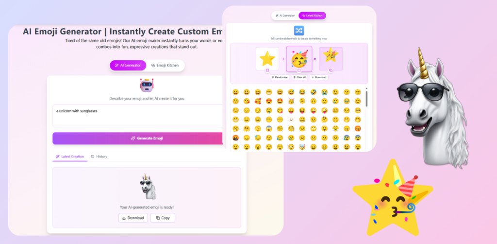 Memeclip-top 5 ai emoji generator