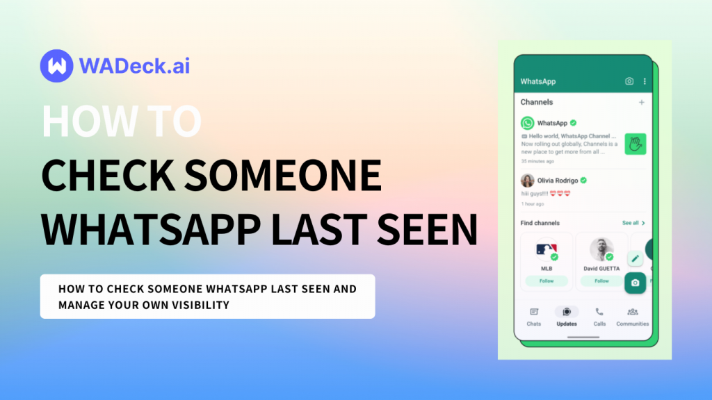 how to check someone whatsapp last seen and how to freeze last seen in whatsapp