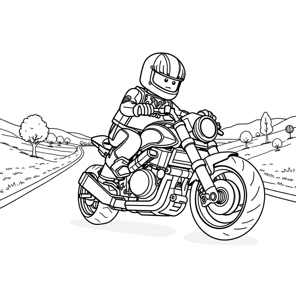 lego motorcycle