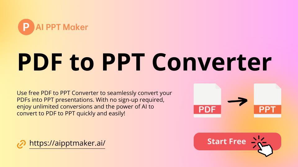 PDF to PPT Converter - AIPPTMaker