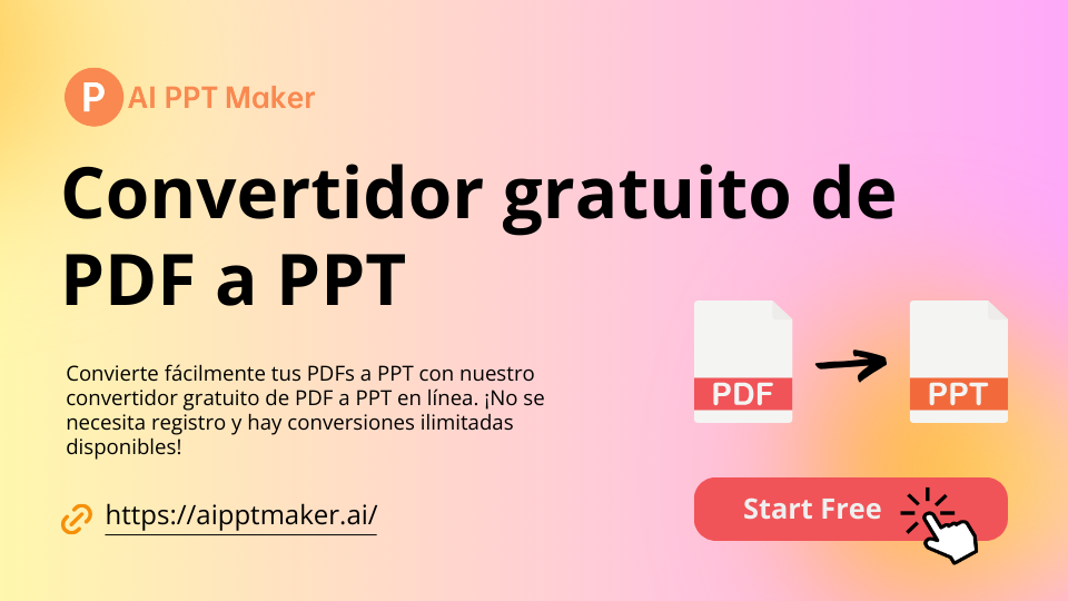 PDF to PPT Converter - AIPPTMaker