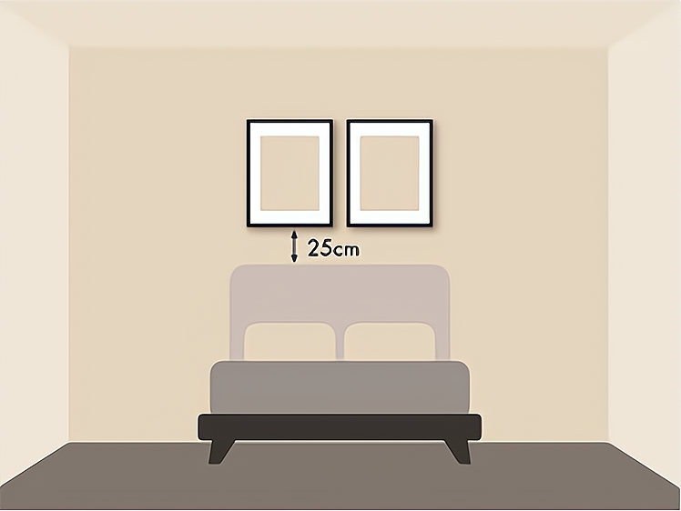 photo-frame-arrangement-ideas-bed