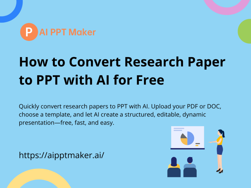 How to Convert Research Paper to PPT with AI for Free